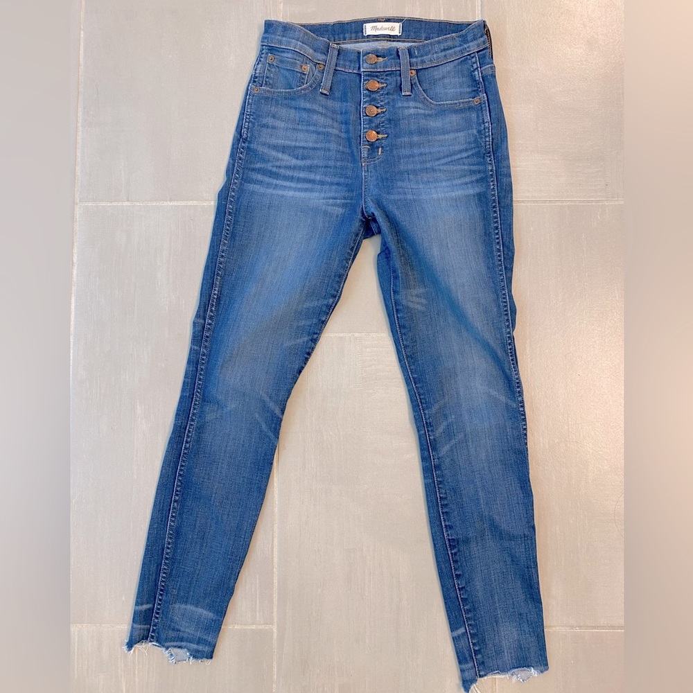Madewell High rise skinny Jean